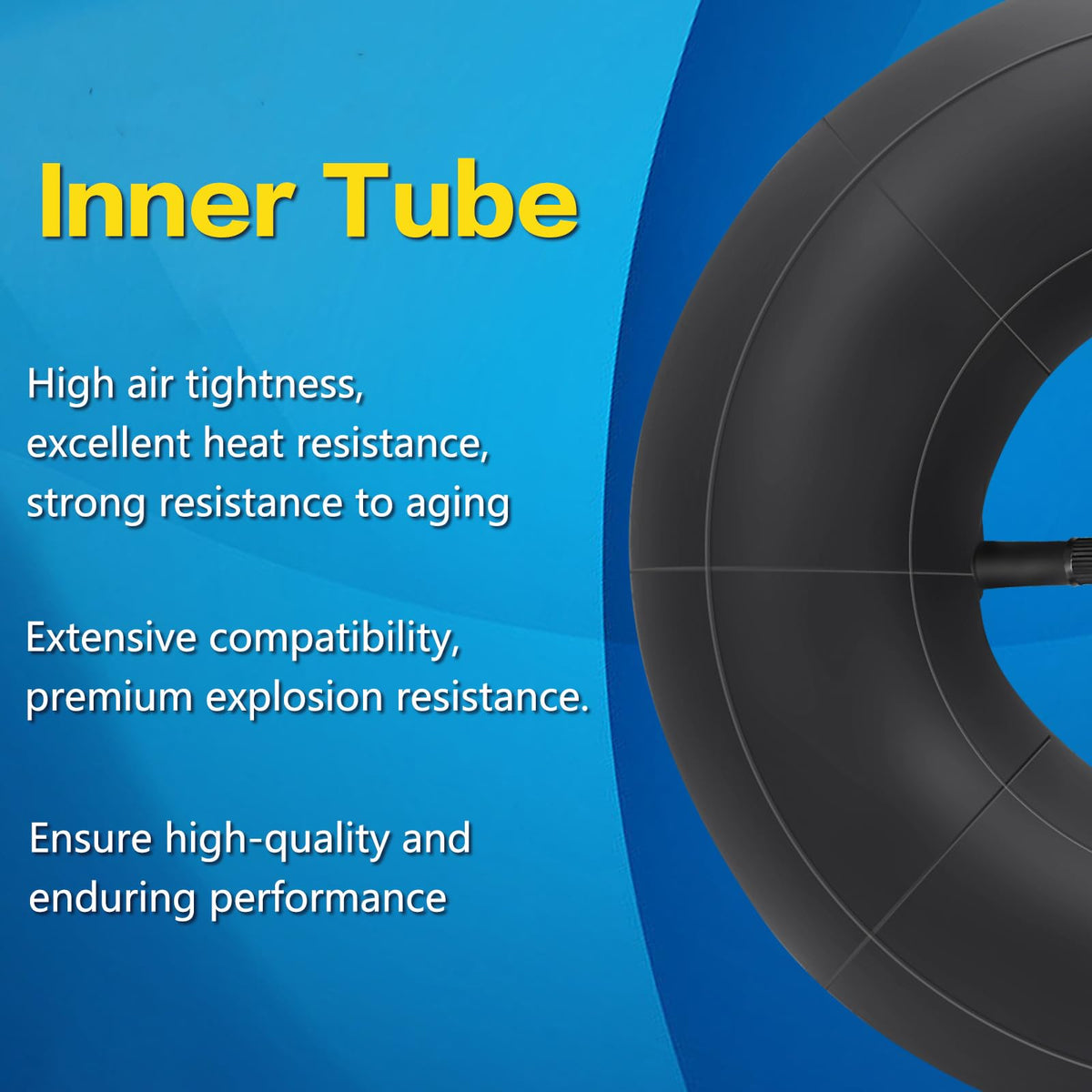 SIMEIQI replacement tube restores operation after a flat without replacing the tire.