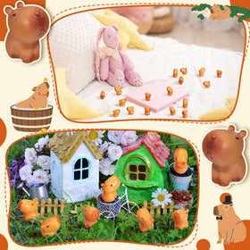 Simgoing capybara miniature collection adding character to shelves