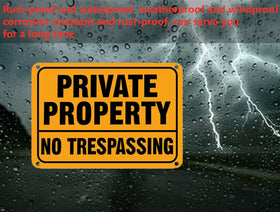 Simidobook durable outdoor sign resists rust and weather for years