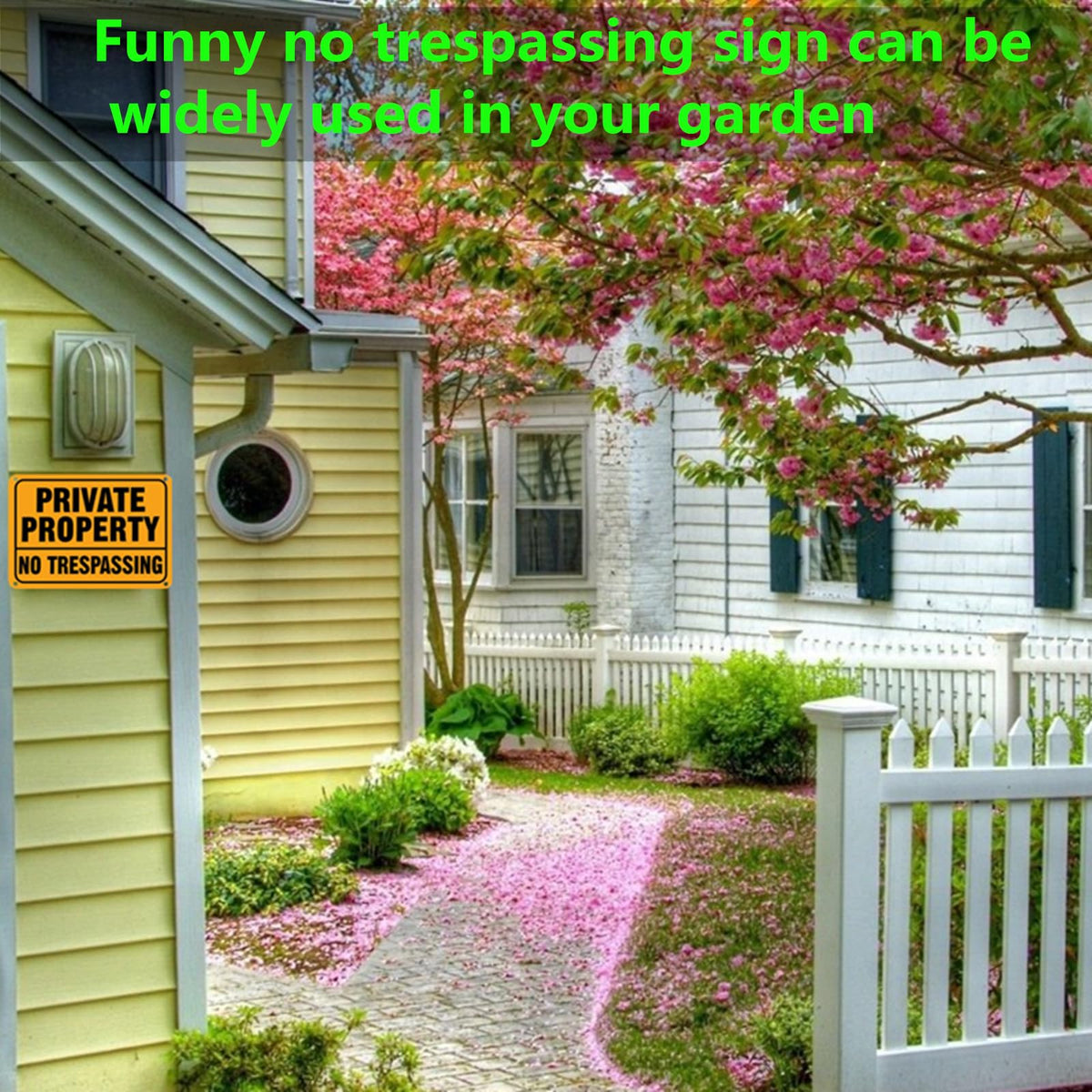Simidobook multi-use sign ideal for yard garden and office entrances