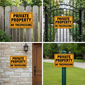 Simidobook reflective aluminum signage stays visible day and night