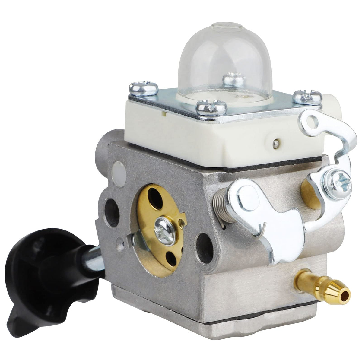 SIMPERAC BG56 carburetor grommet and fuel line close-up for secure fit