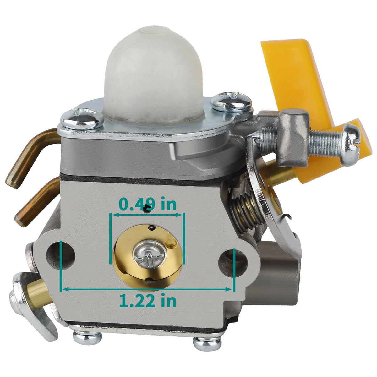 Simperac assembly instruction image indicating simple swap and gasket alignment