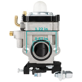 SIMPERAC carburetor for Craftsman CM46BT CMXGAAH46BT enhances blower performance