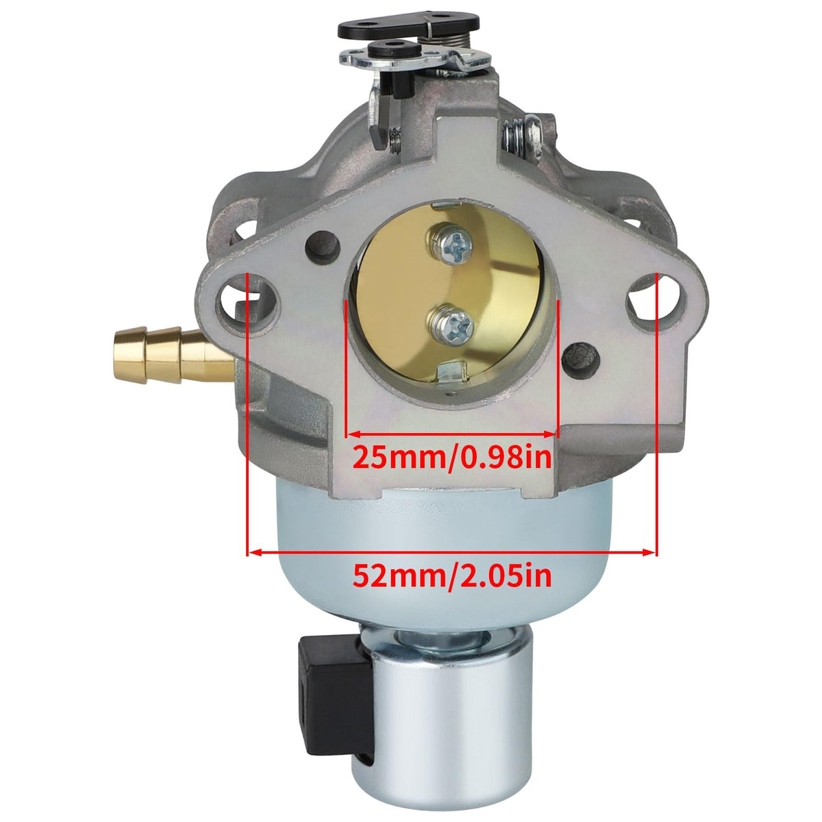SIMPERAC carburetor for Husqvarna YTH20K46 visual hints at easy replacement and steady performance