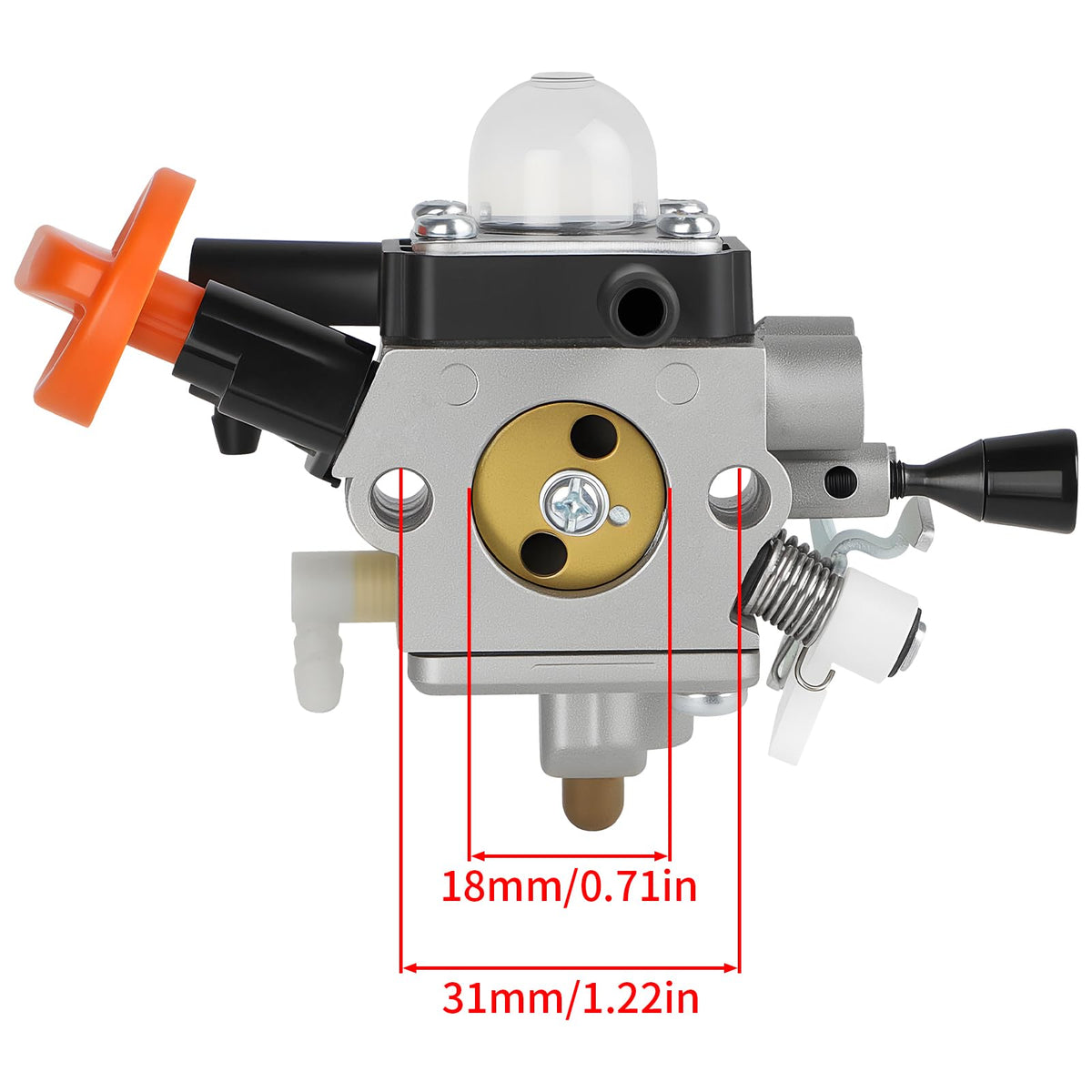 SIMPERAC FS91R air-filter kit included supports clean fuel delivery for better performance