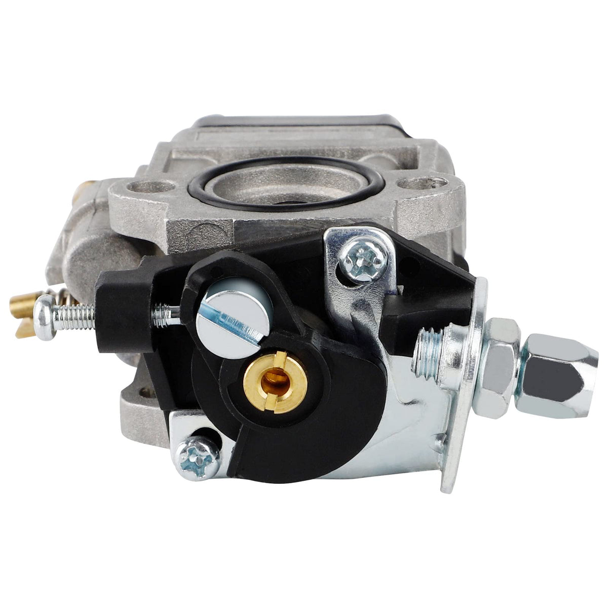 SIMPERAC carburetor kit packaging with all parts for easy maintenance