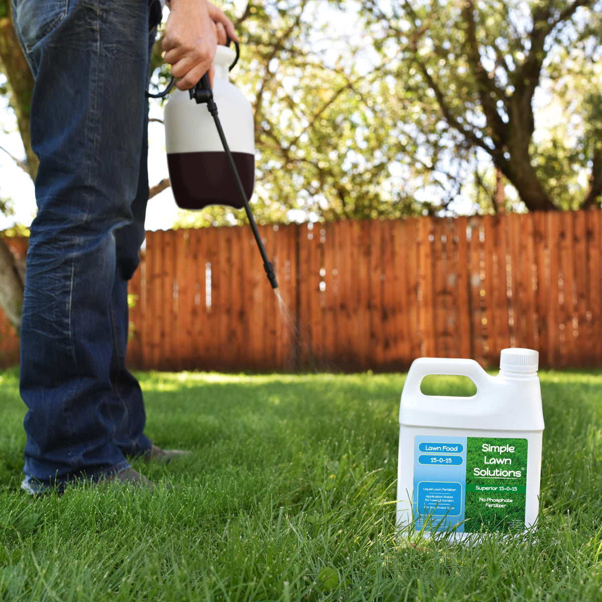 Simple Lawn Solutions versatile use around garden beds and ornamentals.