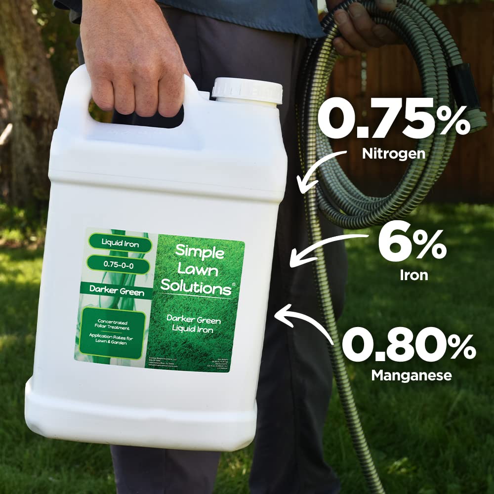 Application sprayer image demonstrating easy turf treatment with Darker Green.