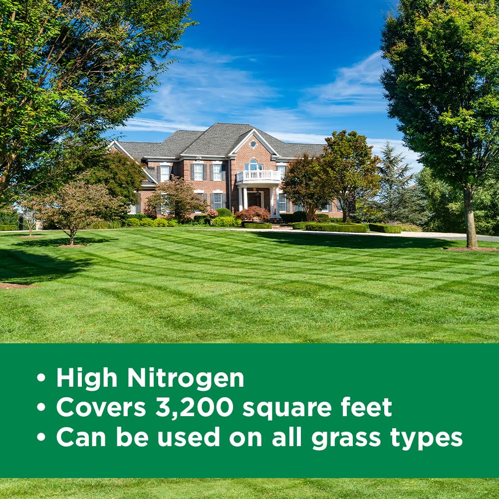 Spring and summer fertilizer from Simple Lawn Solutions supports active growth