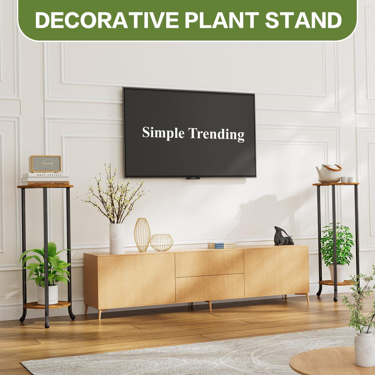 Simple Trending packaging includes easy-assembly tools for quick setup