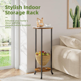 Simple Trending plant stand 29-4 tall round corner design for balcony spaces