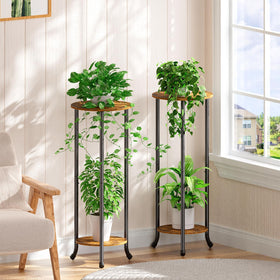 Simple Trending sturdy frame offers stable display for potted plants