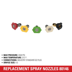 SIMPSON soap nozzle for applying detergent during cleaning tasks.