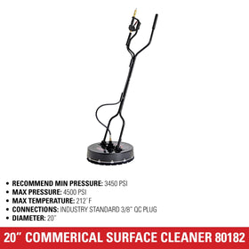 SIMPSON 80182 powder-coated steel shroud resists corrosion during outdoor cleaning