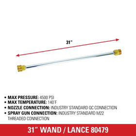 SIMPSON 80479 durable construction for regular pressure washing