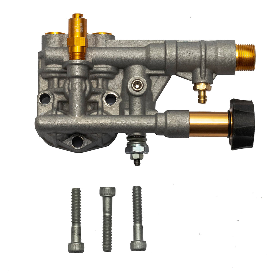 Simpson manifold replacement kit for OEM 510020/520006 pumps restores power and reliability.