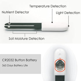 Sinbeda temperature sensor tracks ambient warmth for ideal plant comfort.