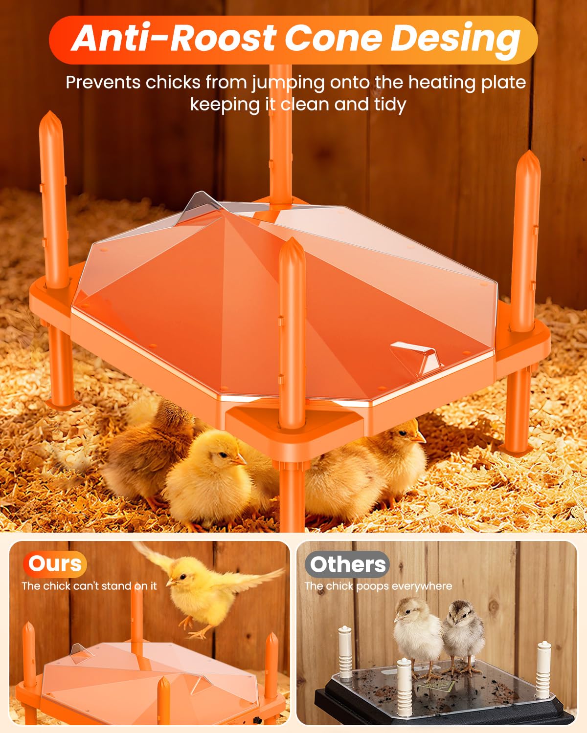 Sindarhor heating plate operates quietly with a safe housing.