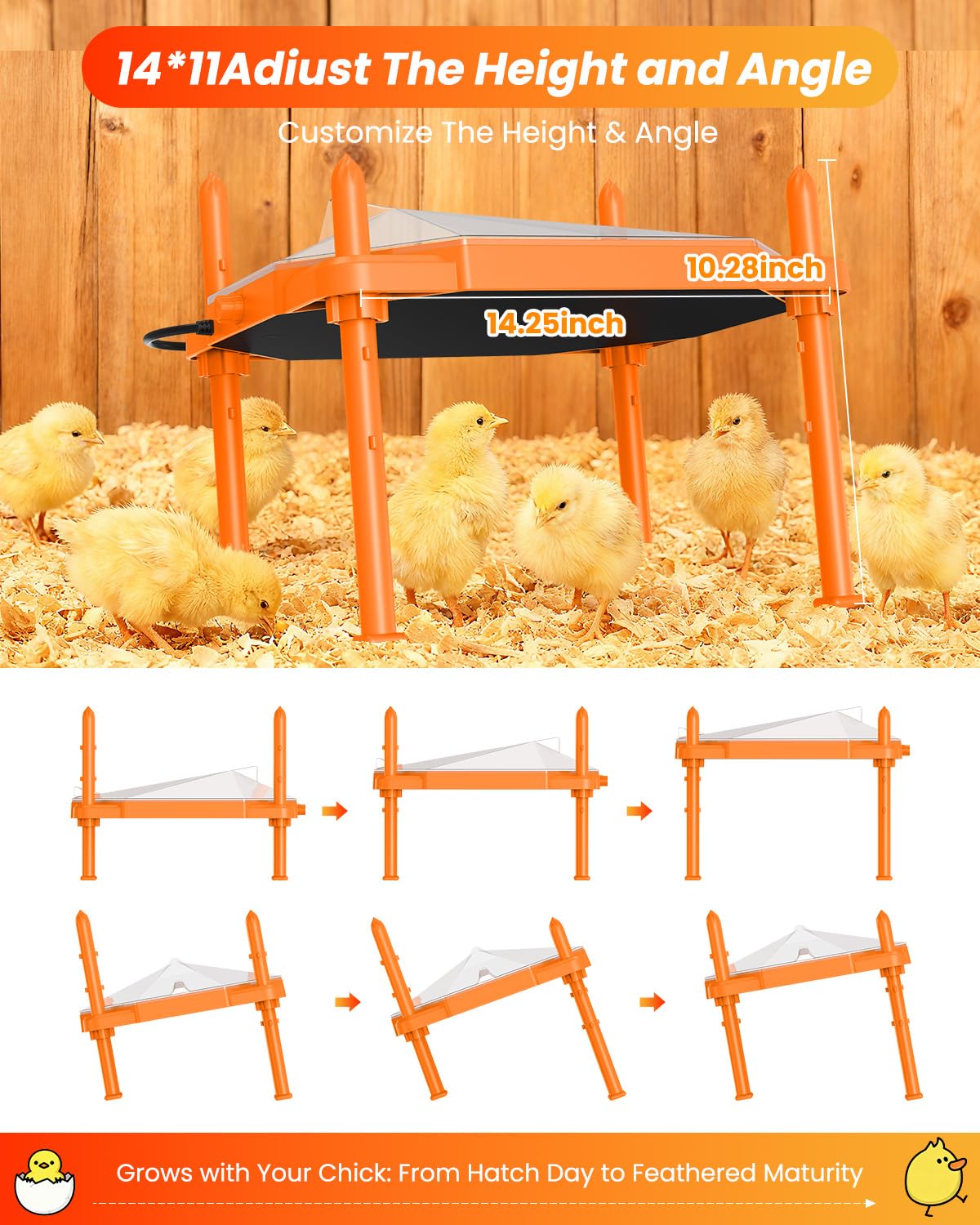 Sindarhor height-adjustable legs let you set optimal placement.