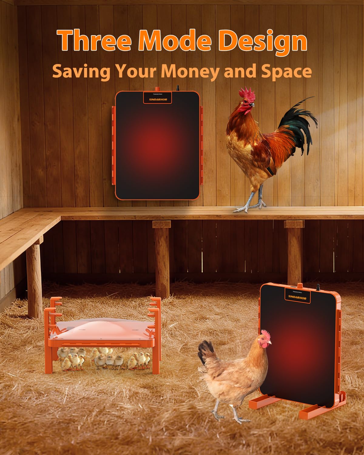 Sindarhor temperature adjustment panel lets you set warmth from 90 to 190 °F.