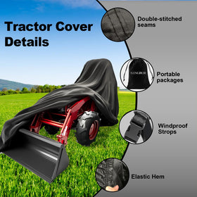 Singdur tractor cover dustproof and easy to wipe clean after storage.