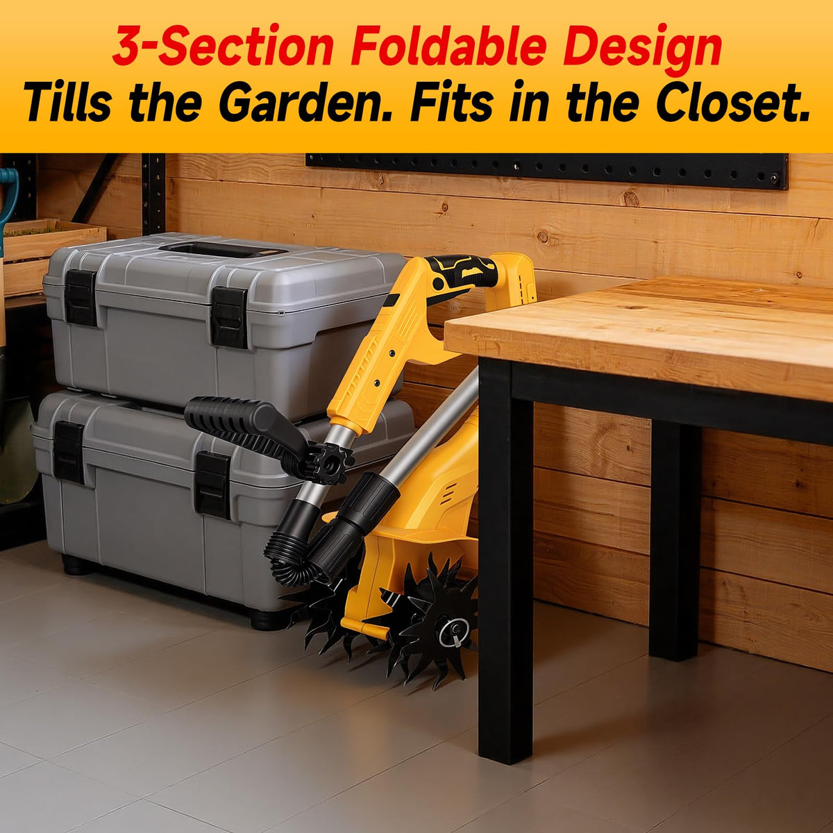 SINGTIP foldable design saves storage space and eases transport
