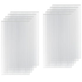 Sinimaka greenhouse panel 8x4 with twin-wall design for strong insulation.