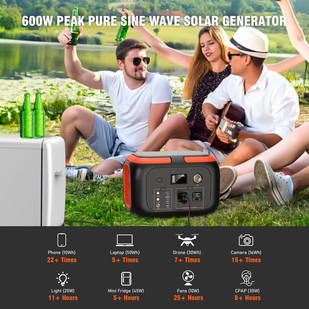 SinKeu G600 compact design fits backpacks and travel.