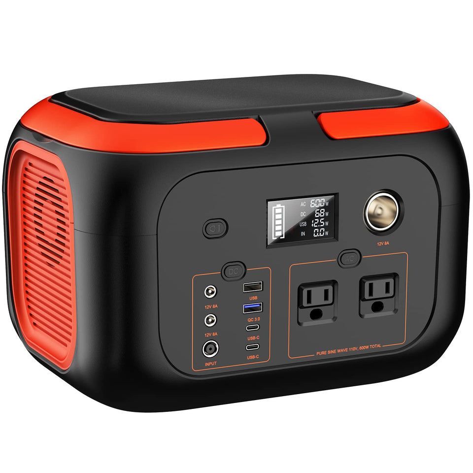 SinKeu G600 front view shows portable power in a compact frame.