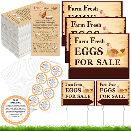 Sintuff eggs for sale sign 12x16 enhances visibility and attracts customers