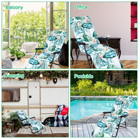 Sintuff garden and beach setups enhanced by tropical-inspired cushions.