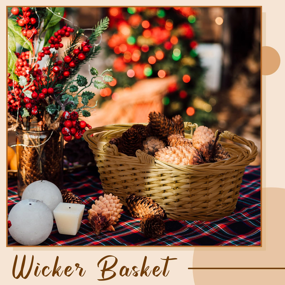 Sintuff gift-ready wicker baskets ideal for DIY decor and gifting.
