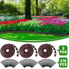 Sintuff no-dig installation for quick borders with minimal trenching.