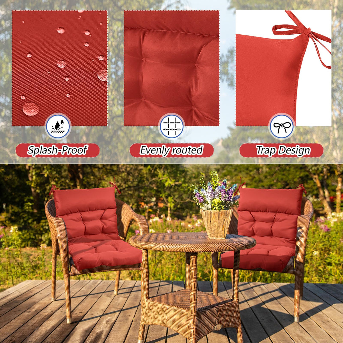 Sintuff soft polyester fabric cushion inserts for lasting comfort