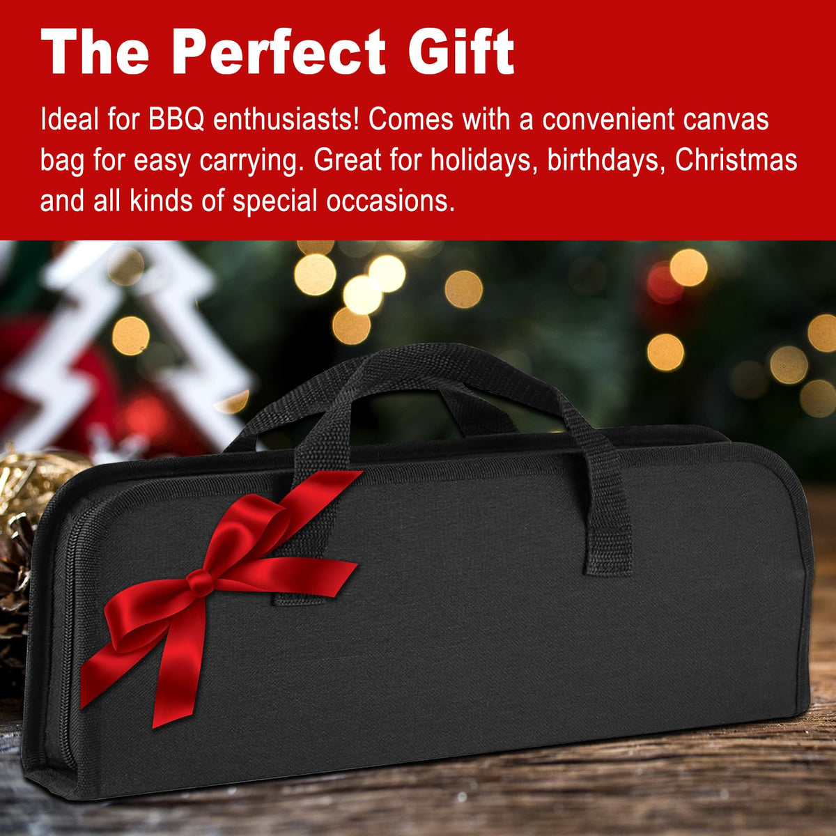 SINZUX grilling gift set highlighted as a thoughtful present for BBQ lovers