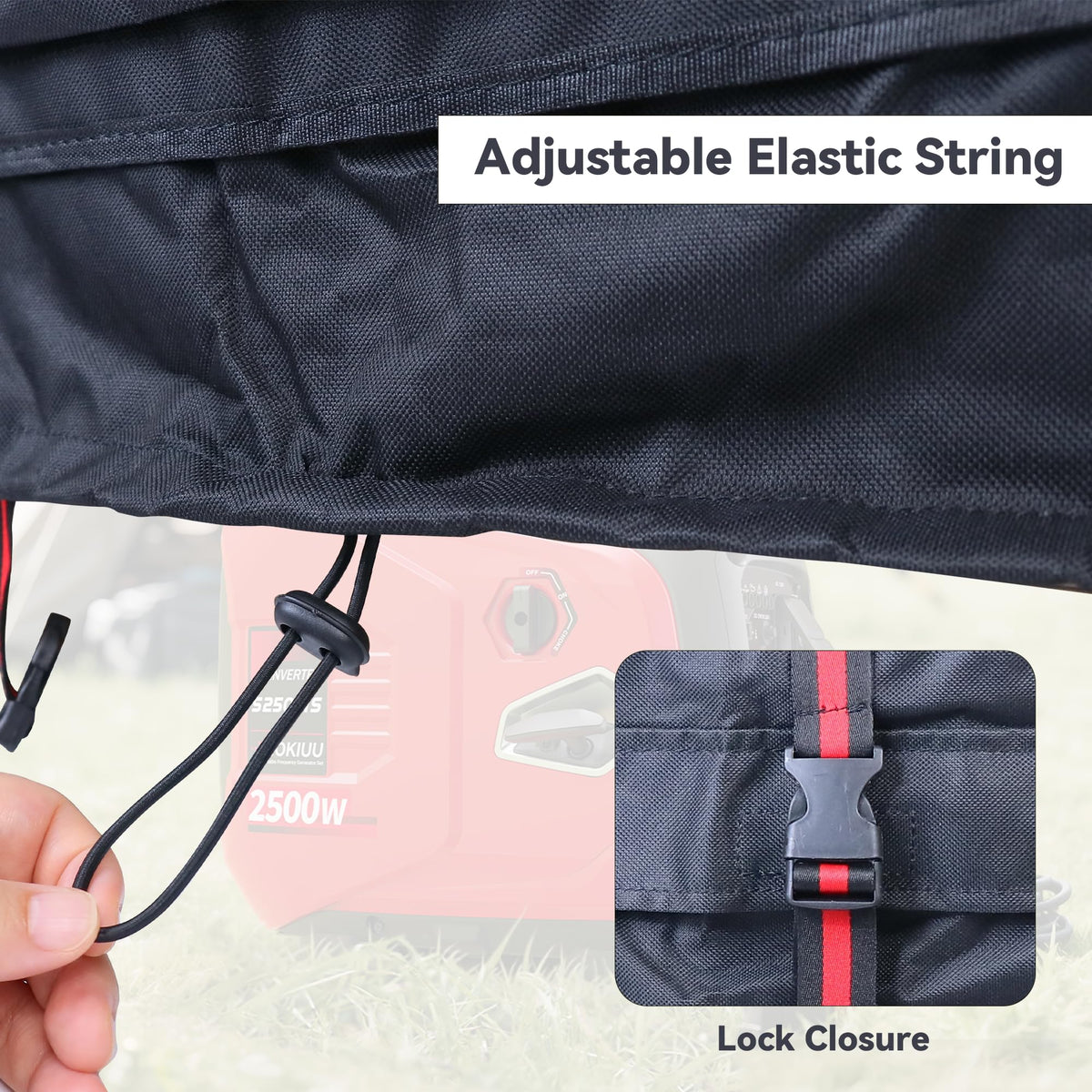 SIOKIUU compact size fits most portable generators up to 4000W