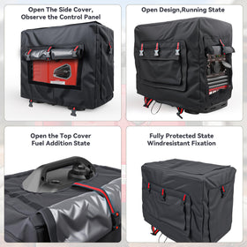 SIOKIUU generator tent universal-fit highlighting breathable side panels