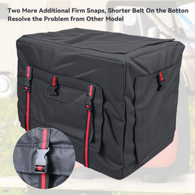 SIOKIUU rolled-up sides provide quick generator access