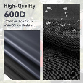 SIOKIUU weatherproof cover protects portable generator from sun and dust