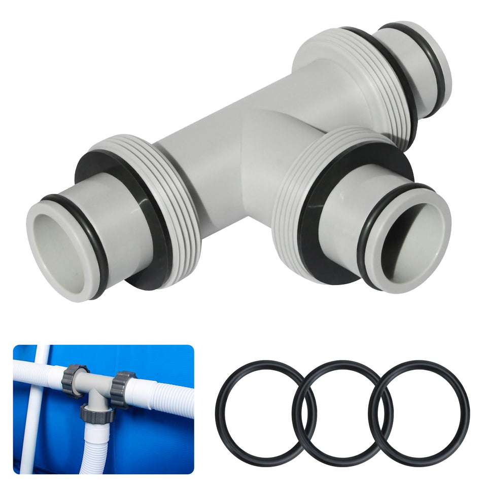 SIPTPNLEI double waterproof ring hose connector for leak-free pool connections