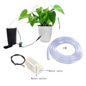 SIPYTOPF table-top fountain pump delivering a gentle spray in small fountains