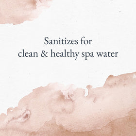 Dissolving Sirona Brom Tabs deliver steady sanitization in spa water.