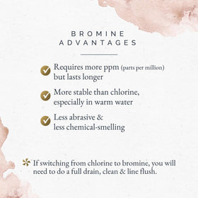 Sirona bromine sanitizer compatibility preserves existing spa sanitizer routines