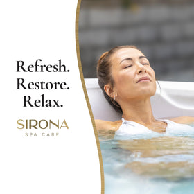 Sirona Spa Care Simply Spa water ready after proper maintenance