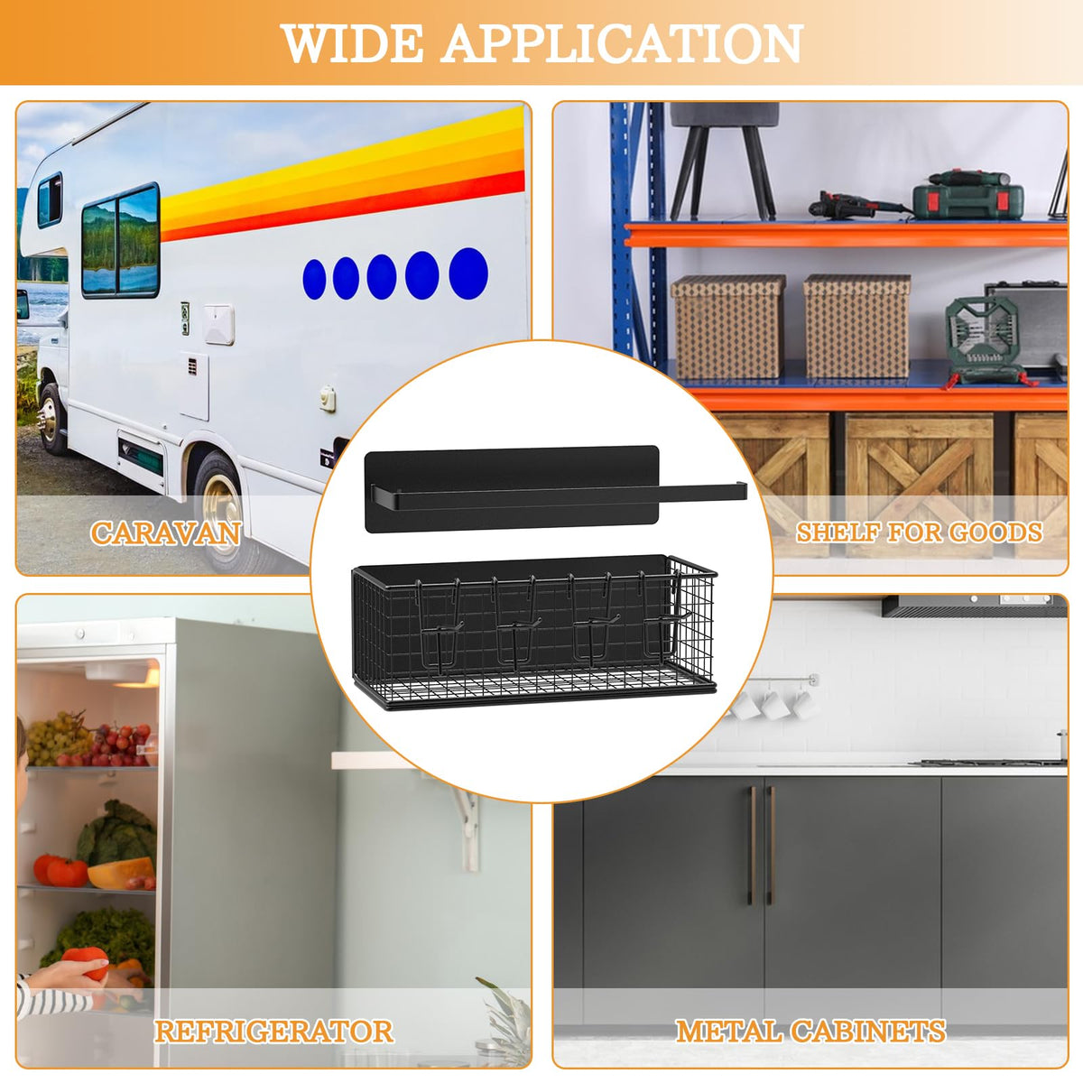 Sirozi versatile setup keeps towels, tools, and plates organized at hand.