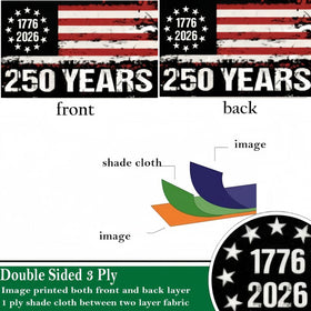 Sirrail Betsy Ross flag 3x5 brass grommets close-up for secure hanging