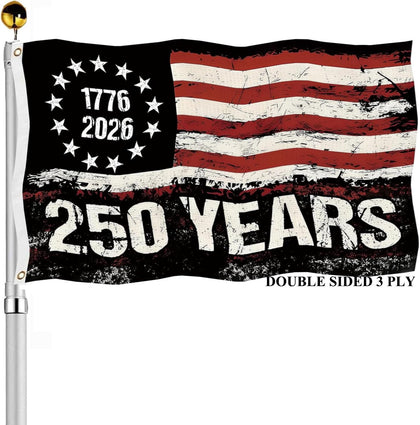 Sirrail Betsy Ross flag 3x5 double-sided front view ideal for outdoor display