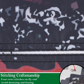 Sirrail Betsy Ross flag 3x5 stitching and canvas header for durability