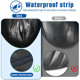 SIRUITON adjustable hem cord and toggles ensure a snug fit
